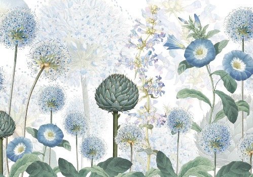 Papier peint printemps des fleurs
