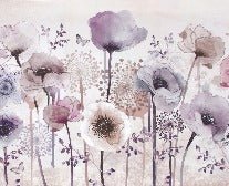 Papier peint Fleur Parme