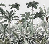 Papier peint panoramique jungle tree