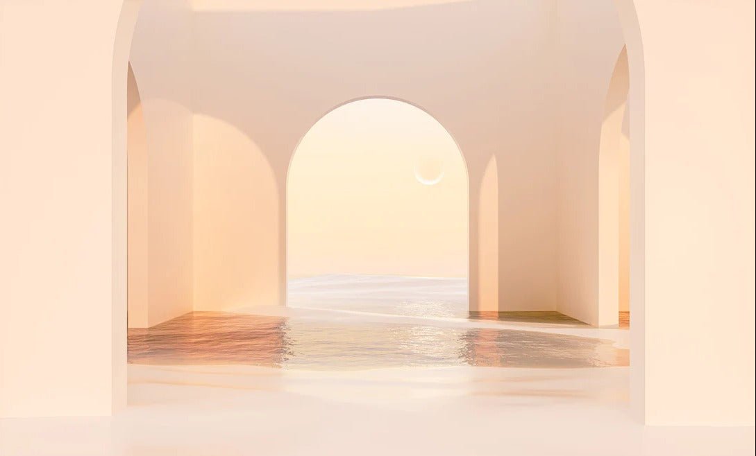 Papier peint panoramique design sunset arch