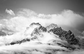 Papier peint panoramique pic Dolomites