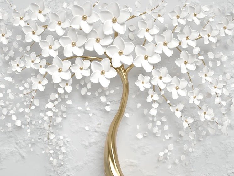 Papier peint toilette tree 3D