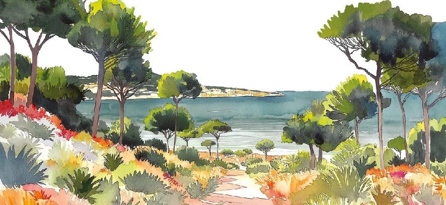 Papier peint panoramique air estival