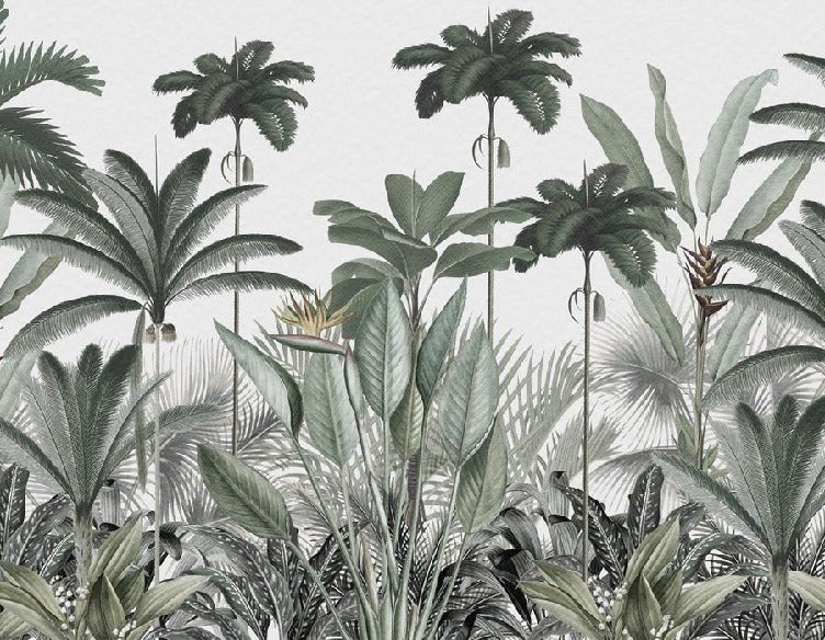 Papier peint panoramique jungle tree, XXL, tendance