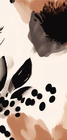 Papier peint fleur hypnotique