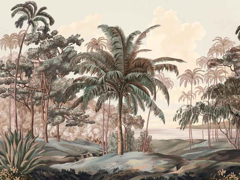 Papier peint paysage Célèbes terra, XXL, tendance