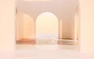 Papier peint panoramique design sunset arch, XXL, tendance