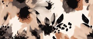 Papier peint fleur hypnotique