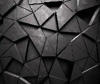 Papier peint 3D Black Perspective, XXL, tendance