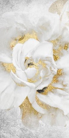 Papier peint toilette Fleur Or