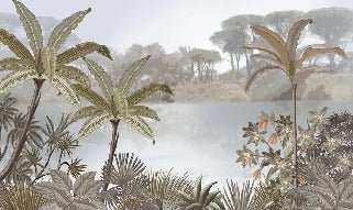 Papier peint sur mesure Jungle tendance peinture, XXL, tendance