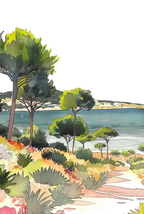 Papier peint panoramique air estival