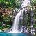 Papier peint cascade de la Réunion