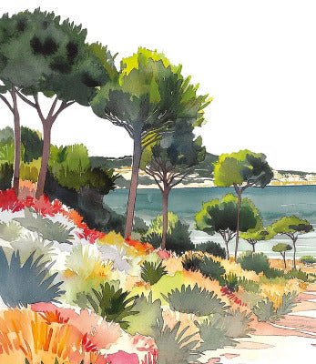 Papier peint panoramique air estival