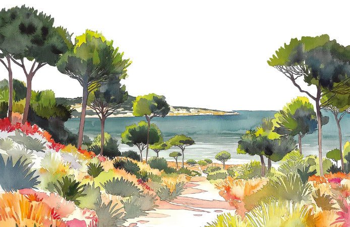 Papier peint panoramique air estival