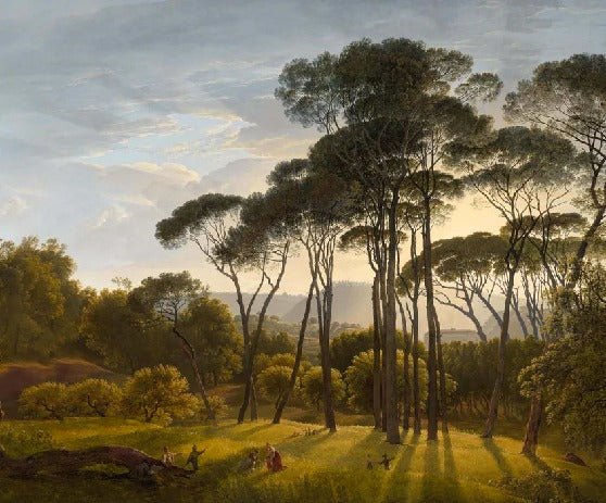 Papier peint paysage historique italien