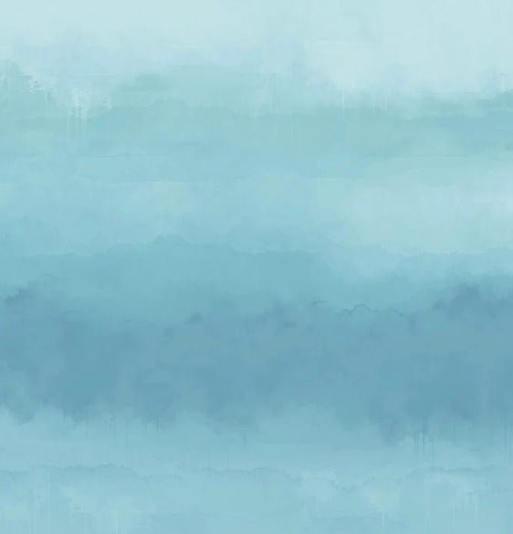 Papier peint panoramique dégradé bleu