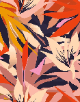 Papier peint fragrance pop - Muralconcept