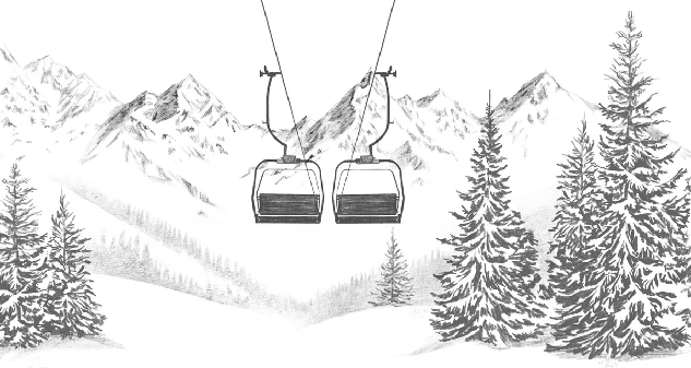 Papier peint immersion Alpine