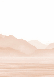 Papier peint Annecy et son lac paisible terracotta - Muralconcept