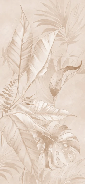 Papier peint élégante jungle poudrée
