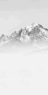 Papier peint Mont Blanc dans la brume sépia - Muralconcept