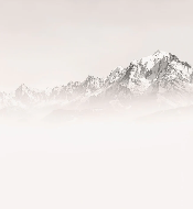 Papier peint matin brumeux Mont Blanc, XXL, tendance