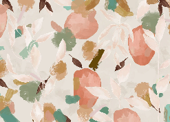 Papier peint bloom & brush