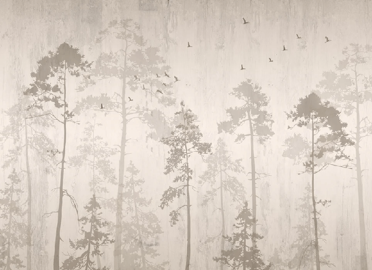 Papier peint Forêt automnale