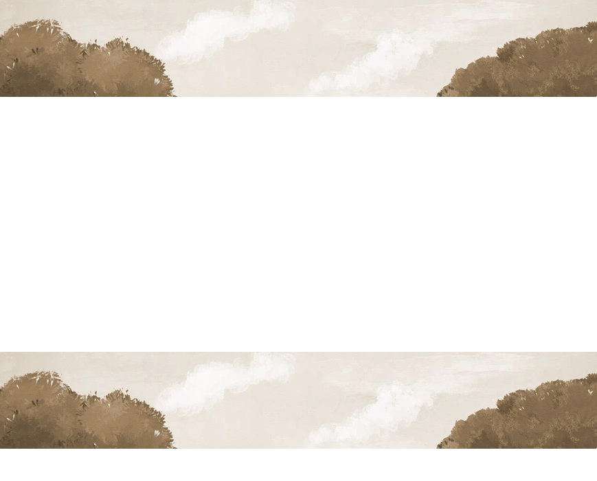 Papier peint balade dans les calanques monochrome