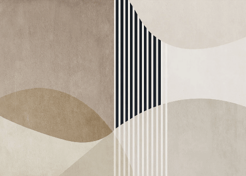 Papier peint forme créative - Muralconcept