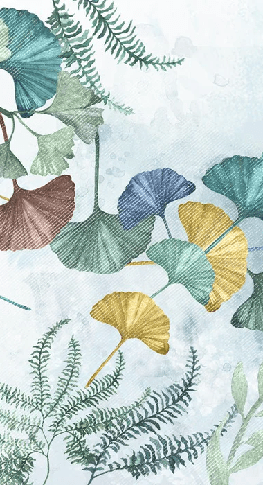 Papier peint panoramique ginkgo biloba japon - Muralconcept