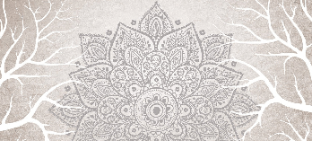 Indian bohemian mandala non-woven wallpaper, XXL, tendance