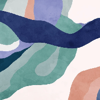 Papier peint abstrait ondulation, XXL, tendance