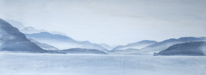 Papier peint Annecy | Les Bleus du Lac®