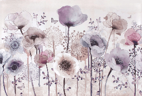 Papier peint Fleur Parme - Muralconcept