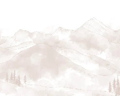 Papier peint panoramique Aravis beige