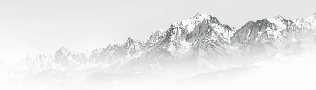 Papier peint Mont Blanc dans la brume noir et blanc