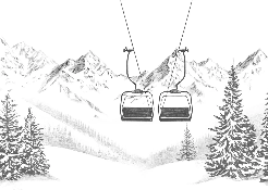 Papier peint immersion Alpine