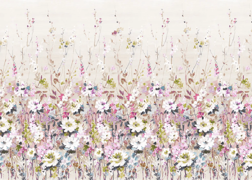 Papier peint fleur secret garden, XXL, tendance
