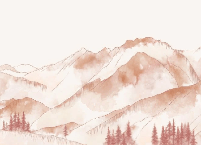 Papier peint montagne chaine des Aravis