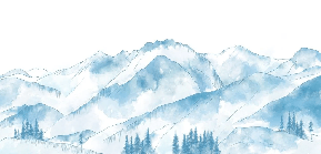 Papier peint montagne chaine des Aravis céleste, XXL, tendance