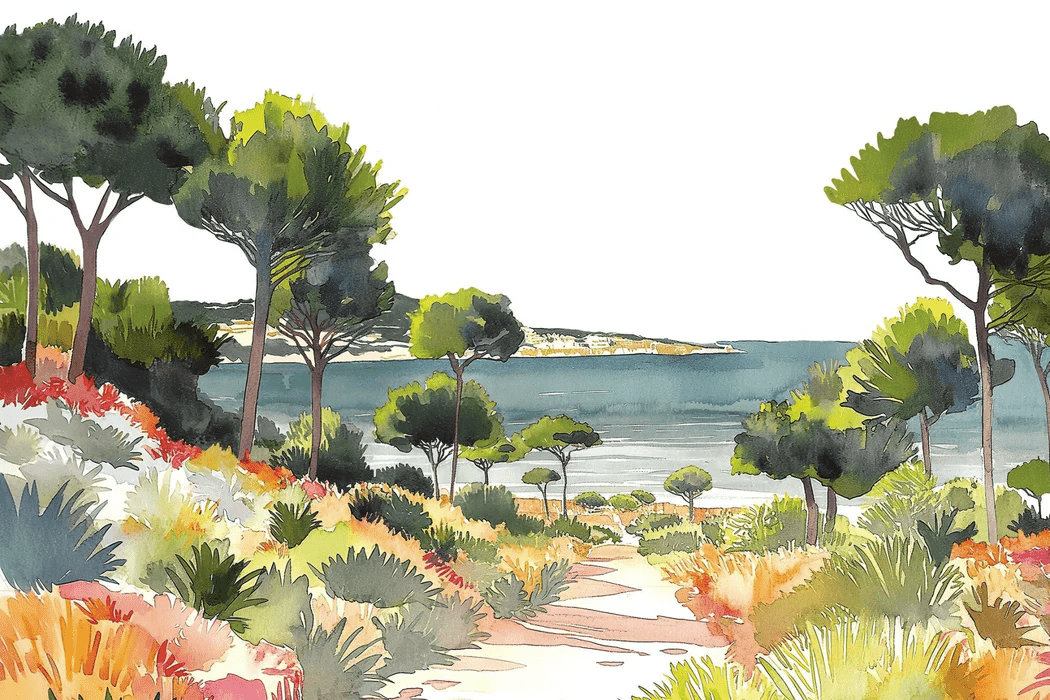 Papier peint panoramique air estival