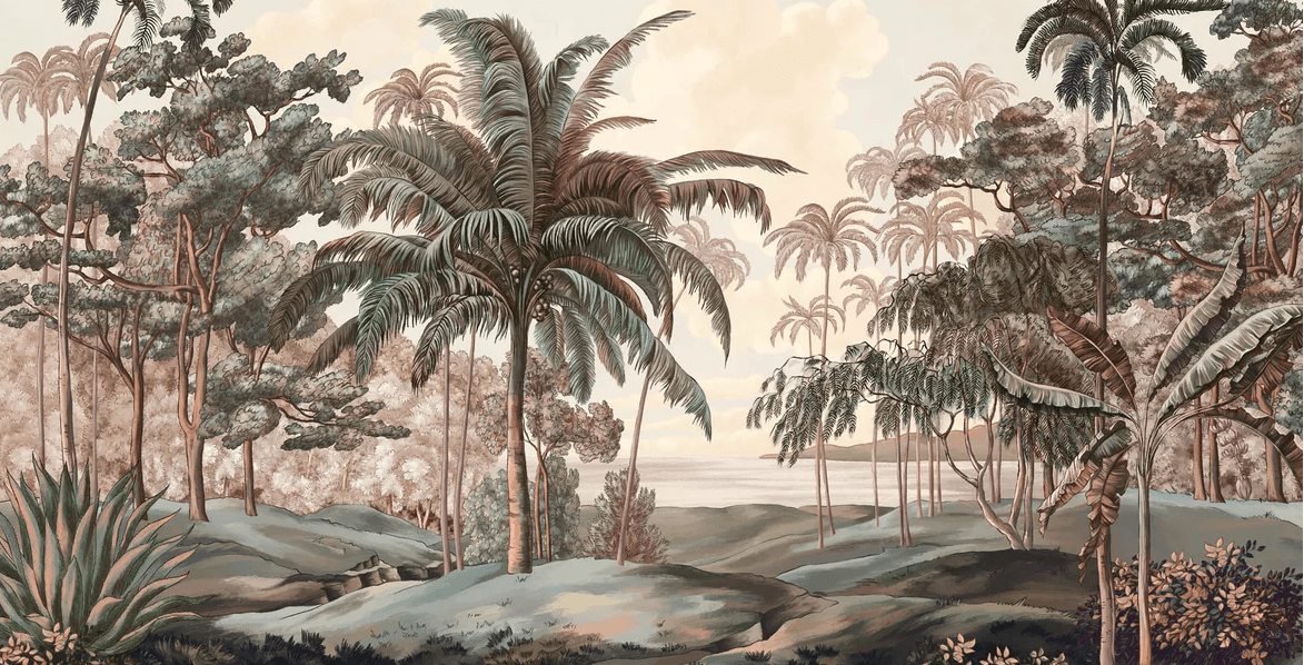 Papier peint paysage Célèbes terra, XXL, tendance