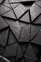 Papier peint 3D Black Perspective - Muralconcept
