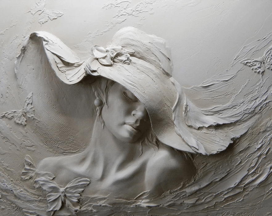 Papier peint Woman Sculpt, XXL, tendance