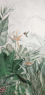 Papier peint panoramique jungle quintessence Amazonia - Muralconcept