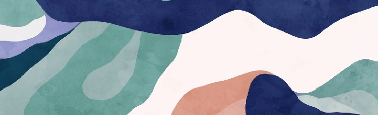 Papier peint abstrait ondulation - Muralconcept