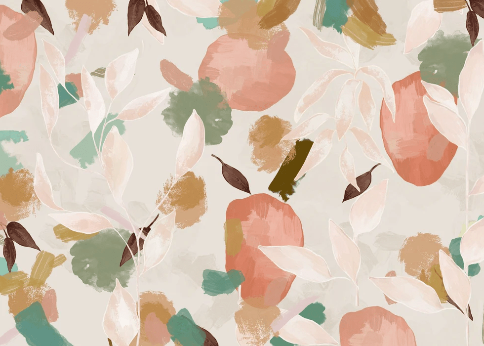 Papier peint bloom & brush