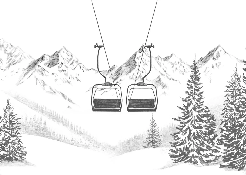 Papier peint immersion Alpine